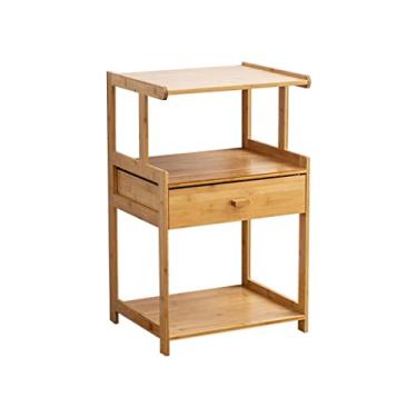 Imagem de Suporte de impressora, suporte de impressora, suporte de cópia, armazenamento de arquivos, estante de livros com gavetas para casa, escritório, cozinha, 75 cm, prateleira organizadora de copiadora de