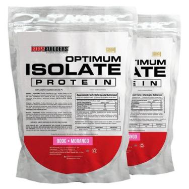 Imagem de Kit 2 Whey Protein Optimum Isolate 900G - Bodybuilders