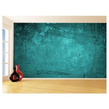 Imagem de Papel De Parede 3D Concreto Queimado Colorido 3,5M Kkt346 - Você Decor