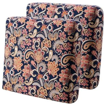 Imagem de YISUN Capas de sofá de poliuretano à prova d'água e respiráveis para assento de sofá para 1/2/3 lugares, substituição elástica para cadeira/protetor de móveis (amarelo, 2 peças)