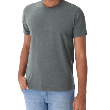 Imagem de Camiseta Manga Curta Slim Masculina Ogochi 006490003 Verde-Masculino