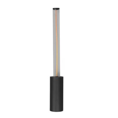 Imagem de YWBL-WH Candeeiro de Mesa Sem Fio, Candeeiro de Cabeceira LED Recarregável por Toque USB Com 3 Modos de Luz Quente Regulável para Sala de Estar, Cabeceira, Jardim, Pátio (Preto)