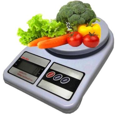 Imagem de balança de cozinha domestica digital 10kg inteligente - ktchen
