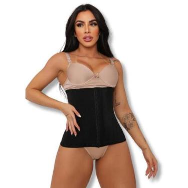 Imagem de Cinta Modeladora Sem Alça Corselet Redutora De Barriga - Luega Moda In