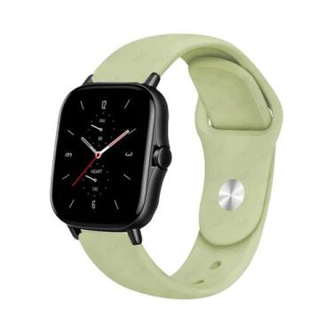 Imagem de Pulseira De Silicone De 20mm 22mm Para Amazfit GTS GTR 4 3 2 Bip 6 5 M