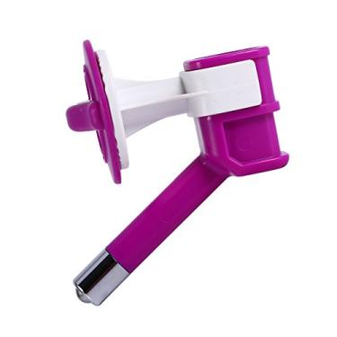 Imagem de Generic Bebedor de Bico Dispensador de água para Animais de Estimação para Alimentador de Fonte Pendurado para Cães e Gatos, Bico de Aço Inoxidável à Prova de Vazamento, Fácil de Limpar e (Roxo)