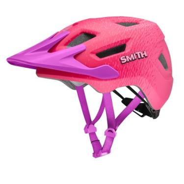 Imagem de Smith Capacete de ciclismo infantil Sidekick Jr – Capacete de bicicleta MTB infantil com tecnologia MIPS – Proteção leve para meninos + meninas – viseira integrada – Matte Lollipop Fade, Youth XS