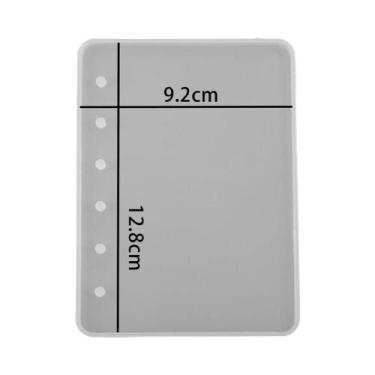 Imagem de Molde De Silicone A5 A6 A7 Para Resina UV Epóxi DIY, Molde De Capa De 