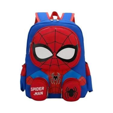 Imagem de Mochila Disney Spiderman De Grande Capacidade, Dobrável, Para Uso Exte