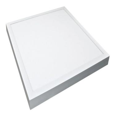 Imagem de Plafon Sobrepor Painel Super Led 40X40 Quadrado 3000K 36W