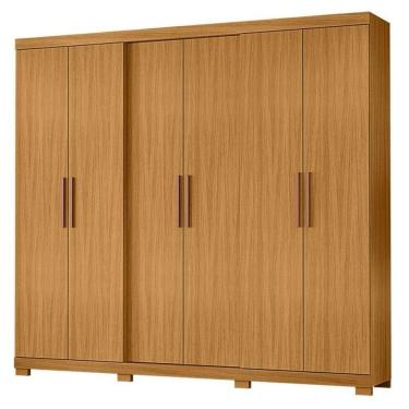 Imagem de Guarda Roupa Casal San Diego Carvalho Americano - Incorplac