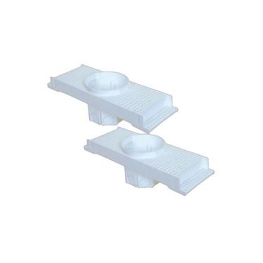 Imagem de Kit 2 Caixa Passagem Embutir Spot Led Laje Plafon 7w Par20 - Plasled