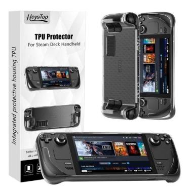 Imagem de Capa Protetora Case em TPU Para Steam Deck Branco Transparente - TechB