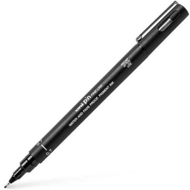 Imagem de Caneta Uni Pin Fine Line 3.0mm Preta - Uni Ball 0.3 - UNI BALL SIGNO