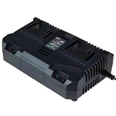 Imagem de Carregador de Bateria 18V 2.5A 2 Slots Toyama Bivolt Prático Rápido Id