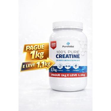 Imagem de Creatina Monohidratada (1,1kg) Purolabz – Força, Energia e Alta Performance-Unissex
