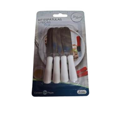 Imagem de Kit espátula de aço inóx (4 peças) - ART HOUSE
