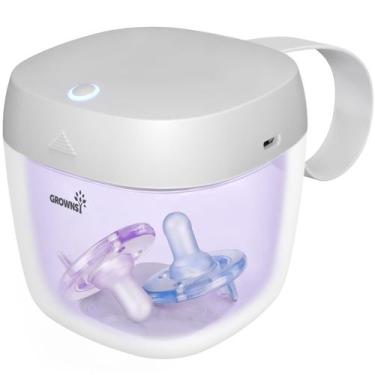Imagem de Desinfetante de chupeta GROWNSY Portable UV Light 99,99% Clean