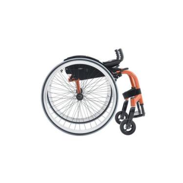 Imagem de Cadeira de Rodas Monobloco Ativa modelo Star Lite - Ortobras, 38x40x40