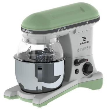 Imagem de Batedeira Planetária Braesi Eclair Bp-500 Cor Verde 5L 10 Velocidades 