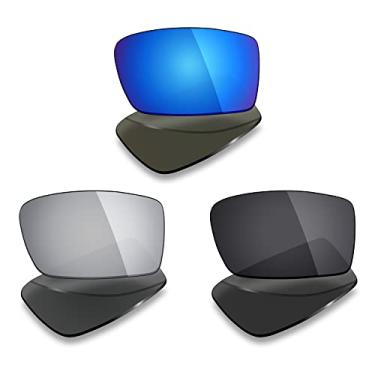 Imagem de 3 pares de lentes polarizadas de substituição Mryok para óculos de sol Oakley X Squared – Opções