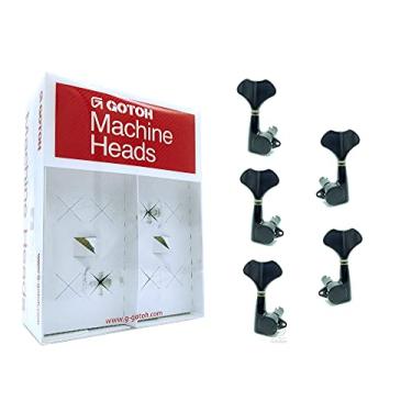 Imagem de Tarraxa baixo Gotoh GB707 5 cordas L3+R2 BLACK preto Japan