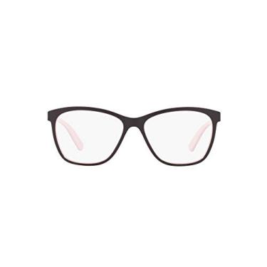 Imagem de Armações de óculos de prescrição Oakley feminino OX8155 Alias Butterfly, Milkshake rosa/lente de demonstração, 53 mm
