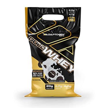 Imagem de Gold Whey Protein Bag refil Adaptogen 900g (Cookies and Cream)