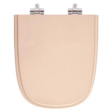 Imagem de Assento Sanitário Soft Close Ibiza Coral (Rosa) para vaso Incepa