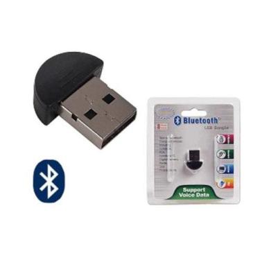 Imagem de Adaptador Bluetooth Usb Dongle Compacto 2.0 Notebook, Pc - Data2Ti Inf