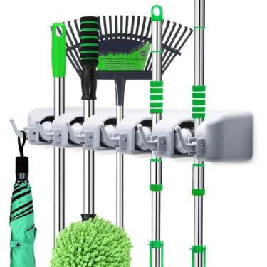 Imagem de Super Organizador Pendurar Itens De Limpeza Cozinha Vassoura - Sweet H