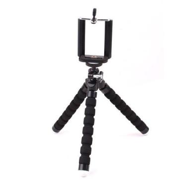 Imagem de Mini tripé flexível octopus suporte celular - Bronga