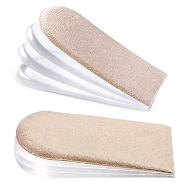 Imagem de StarJungle Inserções Ortopédicas Ajustáveis para Elevação Do Calcanhar, Inserções de Salto Em Gel de 1/4" A 1" para Discrepâncias No Comprimento Das Pernas. Palmilha para Aumento de Altura (Mulheres de 9 A 13 Anos / Homens de 8 A 12 Anos)