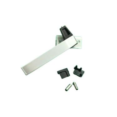 Imagem de Fecho maxim-ar puxador alavanca aluminio branco linha 25 baguete - VCB