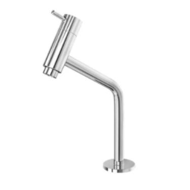 Imagem de Torneira Link Lavatório Redonda Baixa 45 Graus Cromada - Montelar Acab