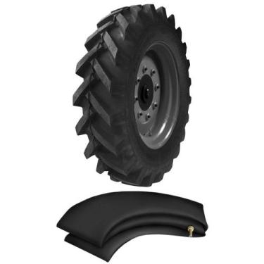 Imagem de Kit Pneu Trator Agricola Agrale Rural 750-16 (7.50-16) Frontiera 8l Ma