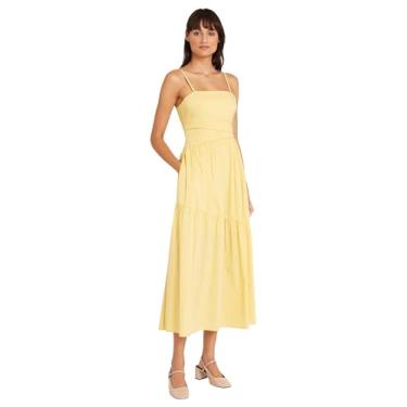 Imagem de Luxely Bolsos maxi com alças finas angulares | Vestidos casuais de verão para mulheres, Raffia, 48