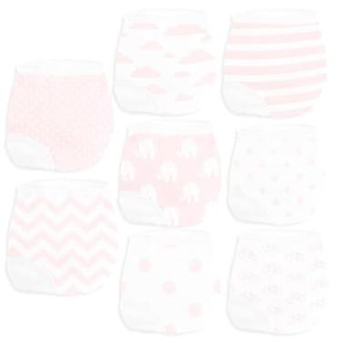 Imagem de BaeBae Goods Calcinha de Treinamento para Penico para Meninas, 8 Peças, Calças de Treinamento de Algodão Absorvente para Bebês E Crianças Pequenas, para 4T, Cuecas Unissex, Rosa