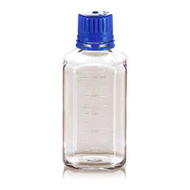 Imagem de TriForest Garrafa quadrada de mídia BGC0500S com tampa inviolável (pacote com 72)