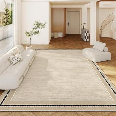 Imagem de HJZSZX Tapete para sala de estar, quarto, tapete de pelo curto, fácil de limpar, tapete para sofá, área grande, decoração para casa, tapetes para os pés, DD503, QT, A, 300x400CM