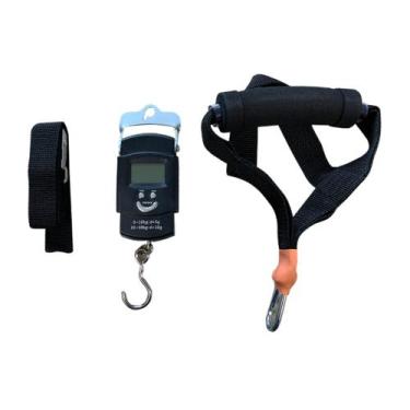 Imagem de Dinamômetro Digital 50kg + Protocolo Avaliação + Acessórios - FITPULLE