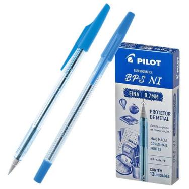 Imagem de Caneta Bps 0.7 Pilot 12 Unidades, Azul