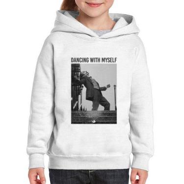 Imagem de Moletom Infantil Dancing with myself - Foca na Moda, Branco, 12