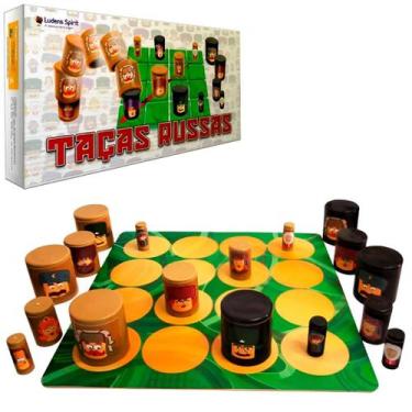 Imagem de Taças Russas Ludens Estratégia Memória Jogo Infantil Adulto