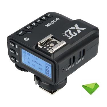 Imagem de Godox X2T-C TTL Wireless Flash Trigger para Canon, 1/8000s HSS Bluetooth Connection Suporta iOS/Android App Controller, Função TCM, 5 Botões de Grupo Separados, Nova Luz Auxiliar AF