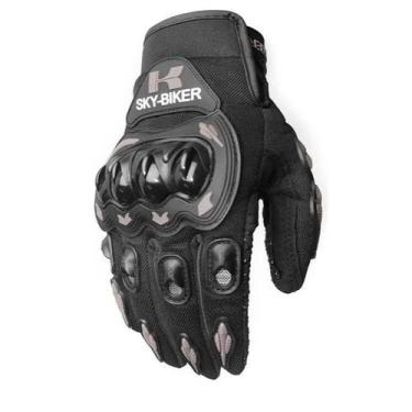 Imagem de Luva Motociclista Proteção Anti Impacto Respirável Antiderrapante Espo