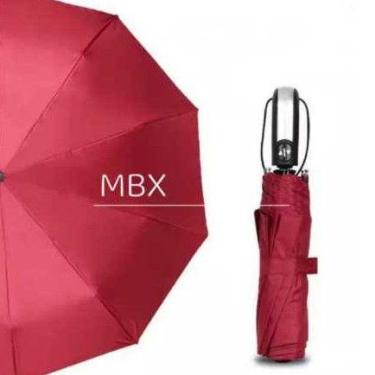 Imagem de Guarda Chuva Automático Abre E Fecha Reforçado Contra Vento Proteção S