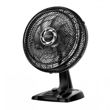 Imagem de Ventilador De Mesa 40cm Mondial Turbo VT40NB Com 8 Pás Preto E Prata 220V