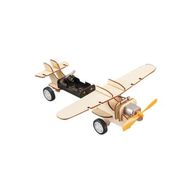 Imagem de Brinquedo Avião Motor Elétrico Polilab Maker - Polibrinq