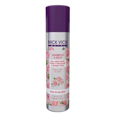 Imagem de Shampoo a Seco Rosa da Bulgária Nick Vick Nutri 150ml